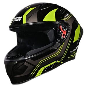 H STUDDS THUNDER D2-N5 BLACK / FLUORESCENT