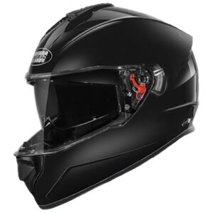 H STUDDS DRIFTER WITH CLEAR VISOR BLACK XL