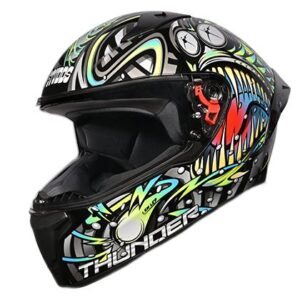 H STUDDS THUNDER D12-N1 BLACK/GREY