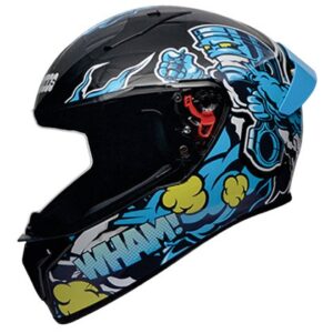 H STUDDS THUNDER D10-N1 WHITE L