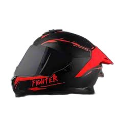 H SBH 57 FIGHTER F2 BLACK RED