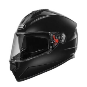 H STUDDS THUNDER CLEAR VISOR BLACK WITH SPOLIER XL