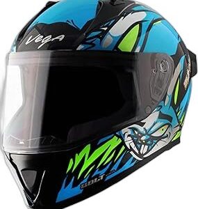 H VEGA BUNNY BOLT BLACK NEON BLUE M