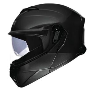 H STUDDS FLIP UP TROOPER BLACK